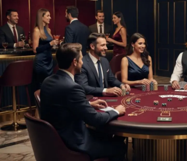Tematikus blackjack est elegáns kaszinó hangulattal