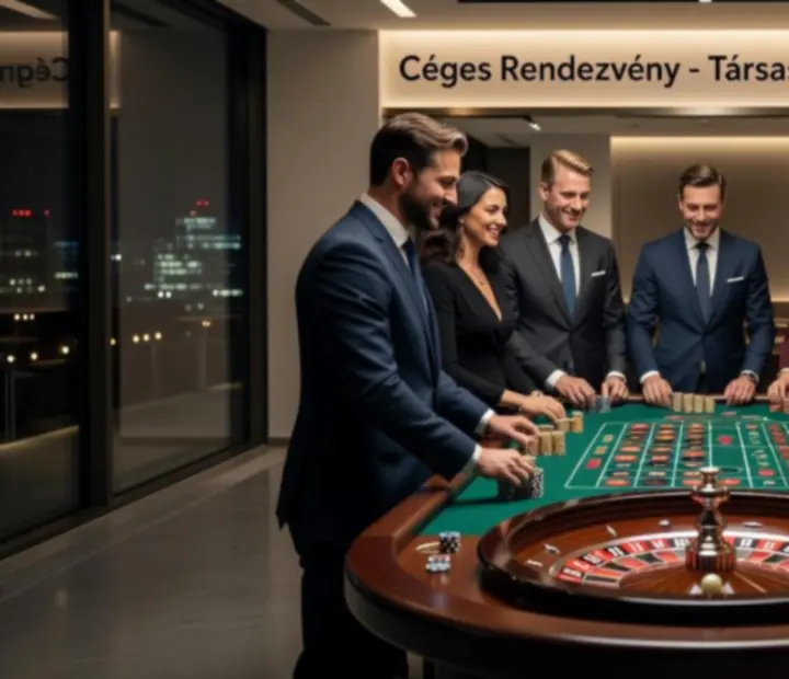 Céges rulett rendezvény elegáns helyszínen